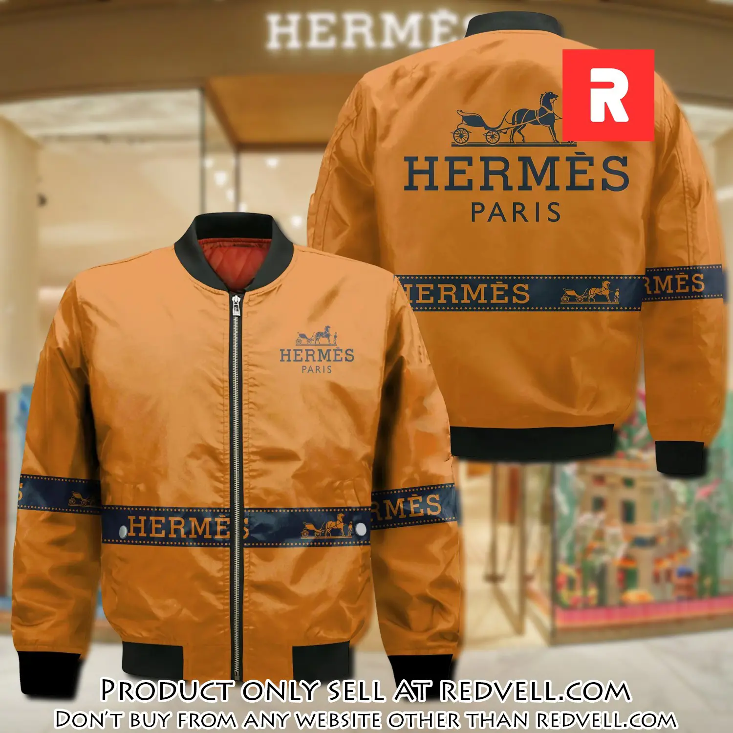 Hermes bomber jacket luxury brand clothing clothes outfit for men women rv3948970